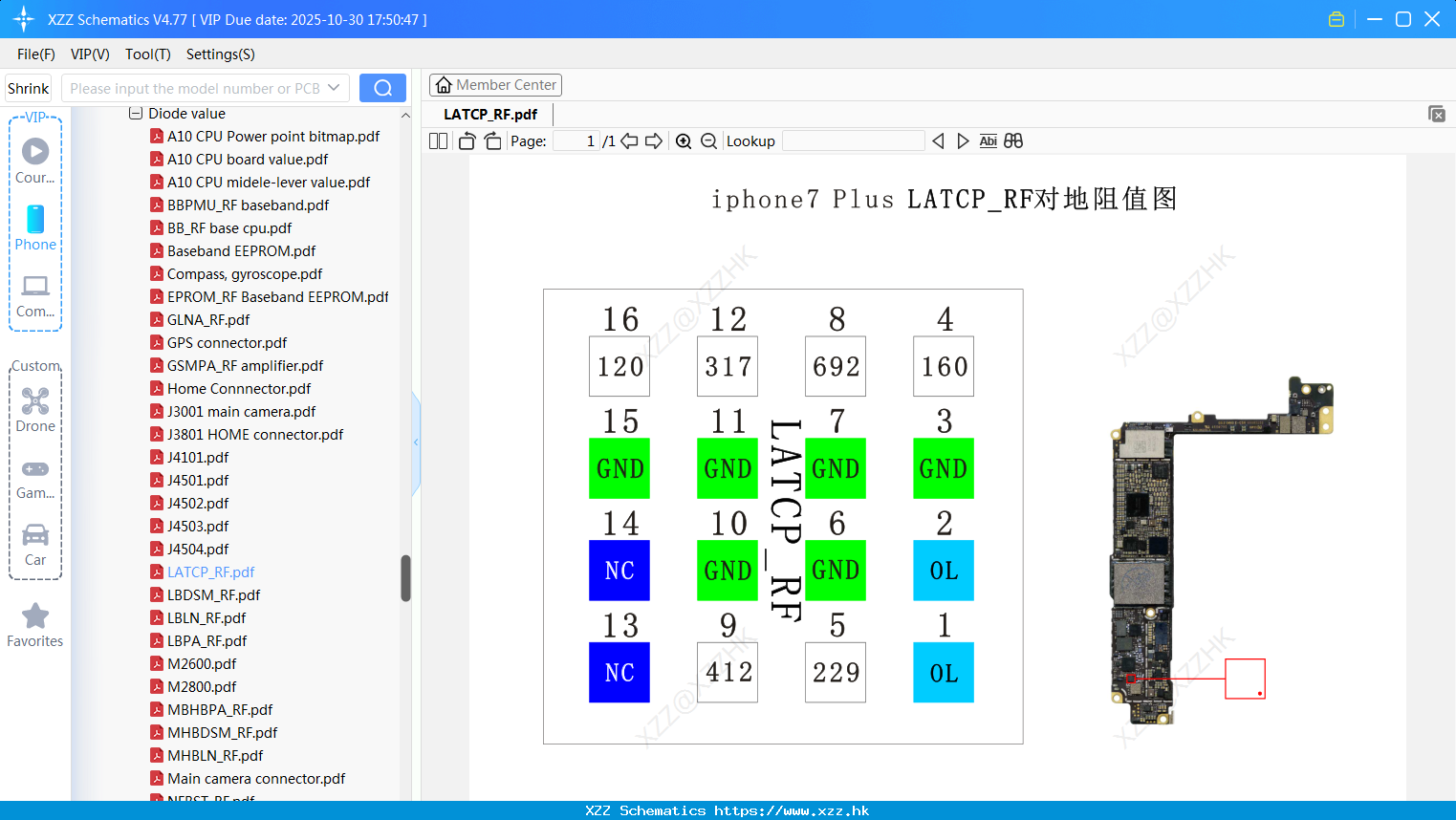 IPhone LATCP_RF